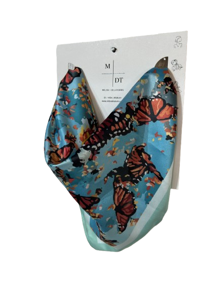 "CIELO DE MONARCAS" MASCADA