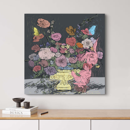 "FLORES Y CODORNICES" FINE ART PRINT